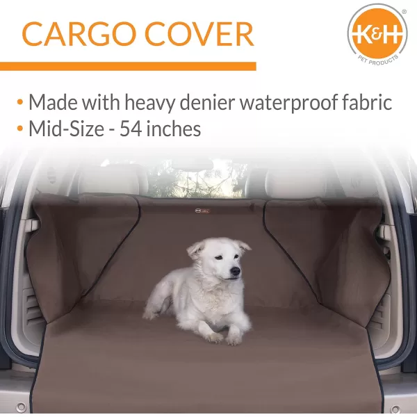 imageKampampH Pet Products Economy Cargo Cover Gray 54 Inches StandardMidSize VehicleTan