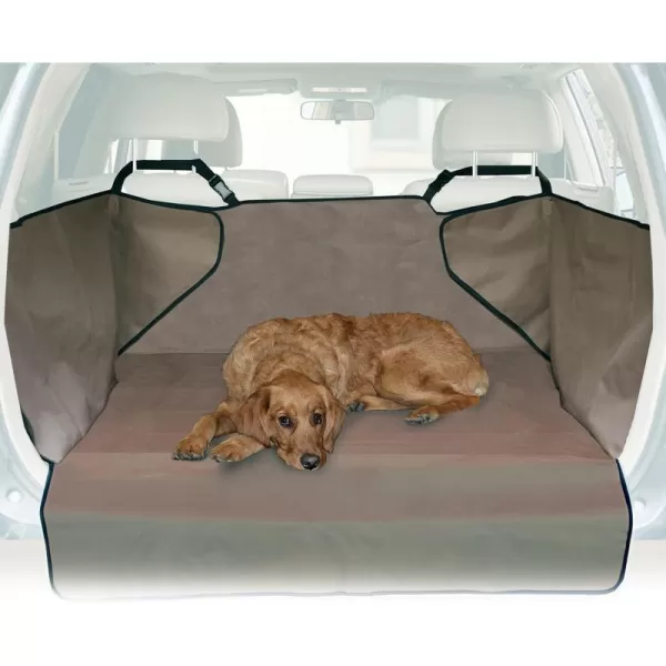 imageKampampH Pet Products Economy Cargo Cover Gray 54 Inches StandardMidSize VehicleTan