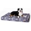 imageKampampH Pet Products IndoorOutdoor Superior Orthopedic Dog Bed BrownPaw Small 27 X 36 X 4 InchesGrayPaw