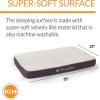 imageKampampH Pet Products Memory Sleeper Memory Foam Pet Bed Large Mocha 29quot x 45quotChocolate