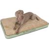 imageKampampH Pet Products Memory Sleeper Memory Foam Pet Bed Large Mocha 29quot x 45quotSage