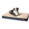 imageKampampH Pet Products QuiltTop Superior Orthopedic Bed GrayGeo Flower Large 35 X 46 InchesNavyGeo Flower