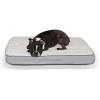 imageKampampH Pet Products Memory Sleeper Memory Foam Pet Bed Large Mocha 29quot x 45quotGray