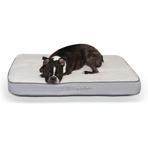 imageKampampH Pet Products Memory Sleeper Memory Foam Pet Bed Large Mocha 29quot x 45quotGray