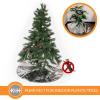 imageKampampH Pet Products Cat Deterrent Mat for Pets Cat Repellent for Indoor Cats Guards ampamp Keeps Pets of Furniture Counters Christmas Trees Plants  Scats Cats Away Instantly  Silver 54 Inches RoundSilver