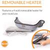 imageKampampH Pet Products EZ Mount ThermoKitty Sill Heated Window Cat Bed Heated Cat Hammock for Large Cats ExtraDeep Cat Perch Gray 27quot X 10quot X 11quot