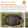 imageKampampH Pet Products EZ Mount Window Bubble Pod Kitty Sill Window Sill Cat Bed Cat Perch Cat Hammock with Lookout Bubble Window Tan 27 X 20 InchesClassy Dark Gray