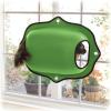 imageKampampH Pet Products EZ Mount Window Bubble Pod Kitty Sill Window Sill Cat Bed Cat Perch Cat Hammock with Lookout Bubble Window Tan 27 X 20 InchesGreen