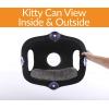 imageKampampH Pet Products EZ Mount Window Bubble Pod Kitty Sill Window Sill Cat Bed Cat Perch Cat Hammock with Lookout Bubble Window Tan 27 X 20 InchesGreen