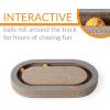 imageKampampH Pet Products Universal Mount Kitty Sill Cat Window Perch 14 X 24 Inches Scratcher Ball Track