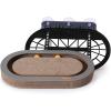 imageKampampH Pet Products Universal Mount Kitty Sill Cat Window Perch 14 X 24 Inches Scratcher Ball Track