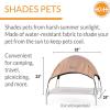 imageKampampH Pet Products Outdoor Elevated Dog Cot Canopy Cooling Sun Tent Shades Pets Washable WaterResistant Designed to Fit KampampH Large Elevated Dog Cots Sold Separately  Large 42 X 30in TanTan