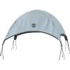 imageKampampH Pet Products Outdoor Elevated Dog Cot Canopy Cooling Sun Tent Shades Pets Washable WaterResistant Designed to Fit KampampH Large Elevated Dog Cots Sold Separately  Large 42 X 30in TanGray