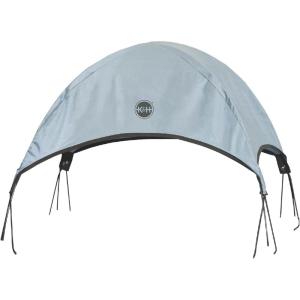 imageKampampH Pet Products Outdoor Elevated Dog Cot Canopy Cooling Sun Tent Shades Pets Washable WaterResistant Designed to Fit KampampH Large Elevated Dog Cots Sold Separately  Large 42 X 30in TanGray