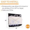 imageKampampH Pet Products Cat Window Perch for Large Cats EZ Mount Townhouse Window Sill Cat Bed Sturdy Cat Hammock for Window Cat Perch Cat Shelf Cat Window Bed Cat Furniture Cat Window Hammock 4levelPenthouse