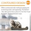 imageKampampH Pet Products EZ Mount Cat Scratcher Kitty Sill Window Sill Cat Bed Cat Window Bed Cat Furniture Cat Window Hammock Sturdy Cat Window Perch for Large Cats Cat Hammock for Window Cat PerchKitty Sill Refill