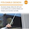 imageKampampH Pet Products EZ Mount Window Sill Cat Bed Cat Window Hammock Sturdy Cat Window Perch for Large Cats Cat Window Bed Cat Furniture Cat Hammock for Window Cat Perch Cat Shelf  Triple Stack Gray12 X 23 Inches