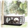 imageKampampH Pet Products Cat Window Perch for Large Cats EZ Mount Townhouse Window Sill Cat Bed Sturdy Cat Hammock for Window Cat Perch Cat Shelf Cat Window Bed Cat Furniture Cat Window Hammock 4levelPenthouse