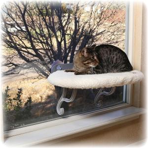 imageKampampH Pet Products Universal Mount Kitty Sill Cat Window Perch 14 X 24 Inches Original