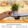 imageKampampH Pet Products Cat Grass Grow Station Growing Cup Refills for KampampH EZ Mount Products  Healthy Home Grown Grass Cat Toys for Bored Indoor Adult Cats Farmed in USA NonGMO  Refill ONLY  2 Pack
