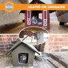 imageKampampH Pet Products Outdoor Kitty House Outdoor Cat House for Outside Community Cats Strays and Ferals Insulated Shelter Cold Weather House for Winter 19 X 22 X 17 Inches Unheated Cottage DesignOliveOlive