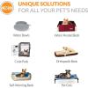 imageKampampH Pet Products Memory Foam Crate Pad Gray XSmall 14 X 22 Inches250L x 200W x 10Th