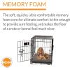 imageKampampH Pet Products Memory Foam Crate Pad Gray XSmall 14 X 22 Inches310L x 210W x 10Th
