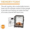 imageKampampH Pet Products Memory Foam Crate Pad Gray XSmall 14 X 22 Inches370L x 250W x 10Th