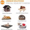 imageKampampH Pet Products Thermo Birchwood Manor Kitty Home Heated Real Birchwood 18 X 16 X 15 InchesHeated