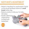 imageKampampH Pet Products Mothers Heated Dog Bed  Anxiety Relief Toy  Gray 16 X 20 Inches ExtraLarge for Dogs130L x 110W x 50Th