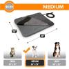 imageKampampH Pet Products LectroSoft Orthopedic Outdoor Heated Dog and Cat Bed for Medium Dogs or Big Cats SoftFlexible Safety Listed Warming Pad Waterproof Washable Cover  Medium 24 X 19in Gray 40WMedium 19 X 24 Inches