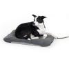 imageKampampH Pet Products LectroSoft Orthopedic Outdoor Heated Dog and Cat Bed for Medium Dogs or Big Cats SoftFlexible Safety Listed Warming Pad Waterproof Washable Cover  Medium 24 X 19in Gray 40WMedium 19 X 24 Inches