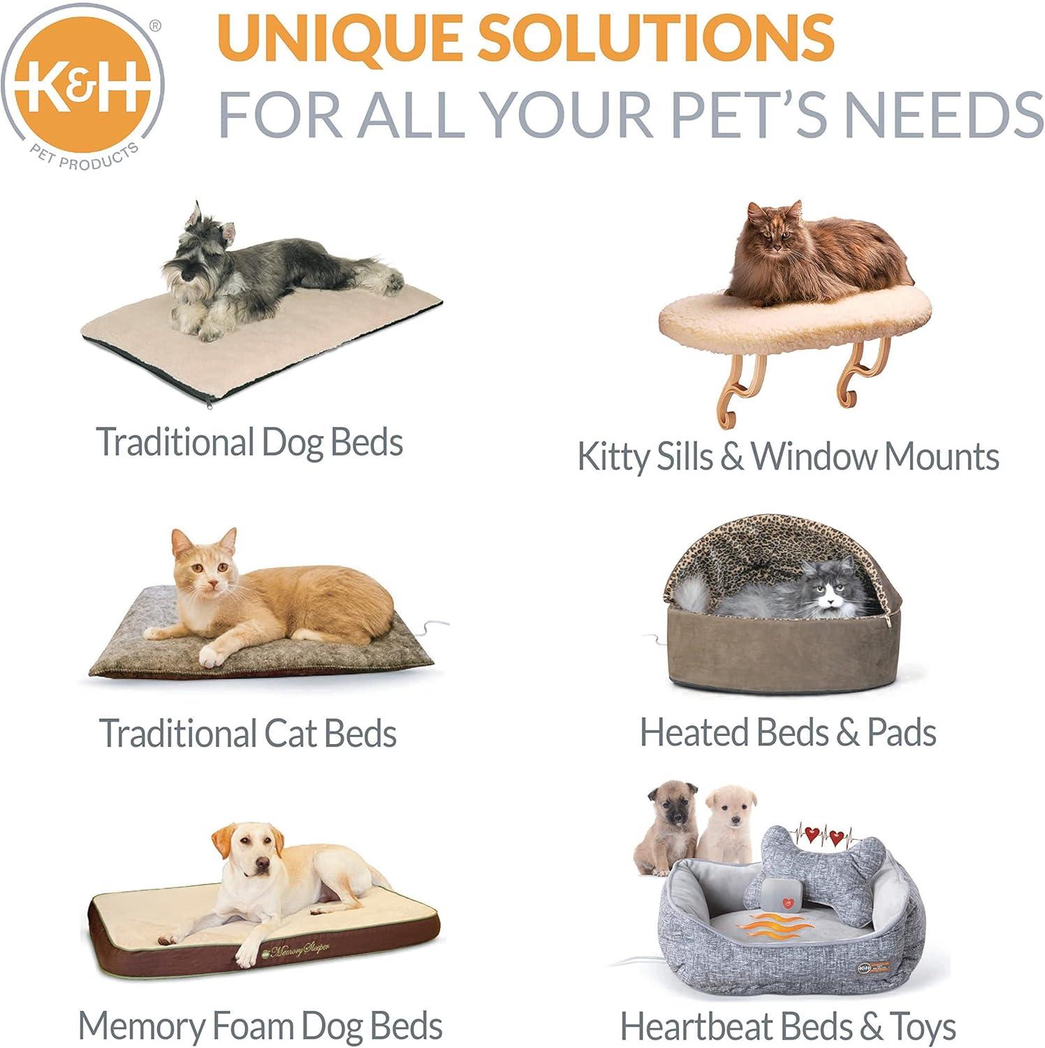 imageKampampH Pet Products Heated Outdoor Cat House for Outside Pets in Winter Weatherproof Outdoor House for Ferals Insulated Kitty Shelter 2 Doors Waterproof Heated Cat Bed Safety Listed  OliveBlackRedBlack