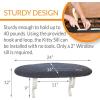 imageKampampH Pet Products Kitty Sill Cat Window Perch for Large Cats Orthopedic Window Hammock Bed Holds 40LBS Washable Cover Kitty Windowsill Bed Seat for Indoors  Gray Fleece Unheated 14 X 24in