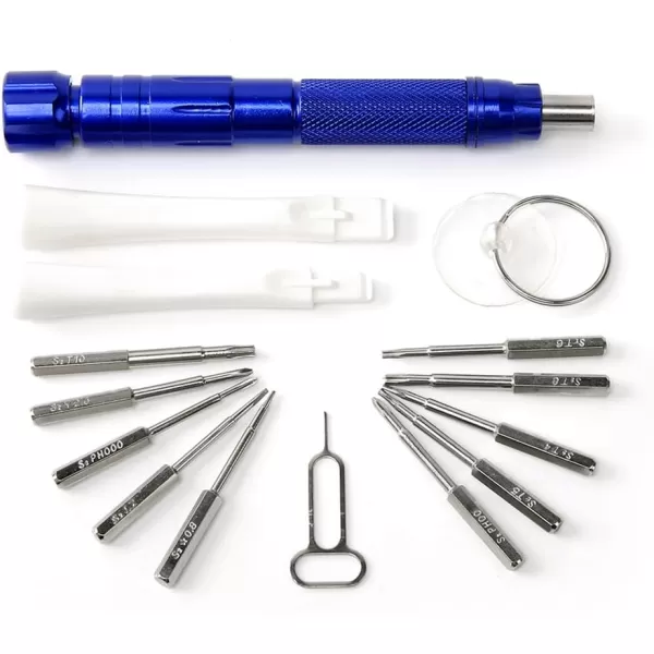 WORKPRO W021184 Smart Phone Tool Repair Kit Aluminum Telescopic Screwdriver Single PackWORKPRO W021184 Smart Phone Tool Repair Kit Aluminum Telescopic Screwdriver Single Pack