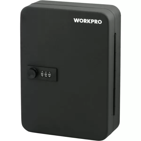 WORKPRO W082083 48 Key Steel Cabinet with Combination Lock 10 In x 7 In x 3 In Single PackWORKPRO W082083 48 Key Steel Cabinet with Combination Lock 10 In x 7 In x 3 In Single Pack