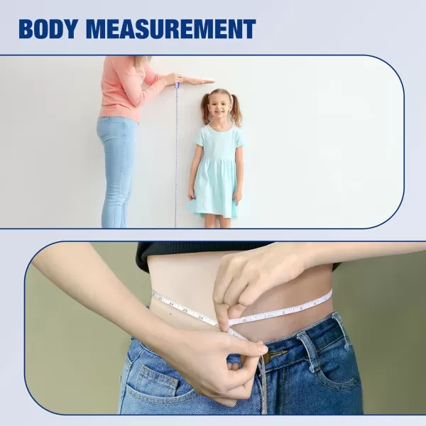 WORKPRO 3Pack Measuring Tape for Body 60Inch150cm Soft Measurement Tape Retractable for Sewing Body Online Clothes Shopping Tailor Cloth Fabric Knitting HandcraftWORKPRO 3Pack Measuring Tape for Body 60Inch150cm Soft Measurement Tape Retractable for Sewing Body Online Clothes Shopping Tailor Cloth Fabric Knitting Handcraft