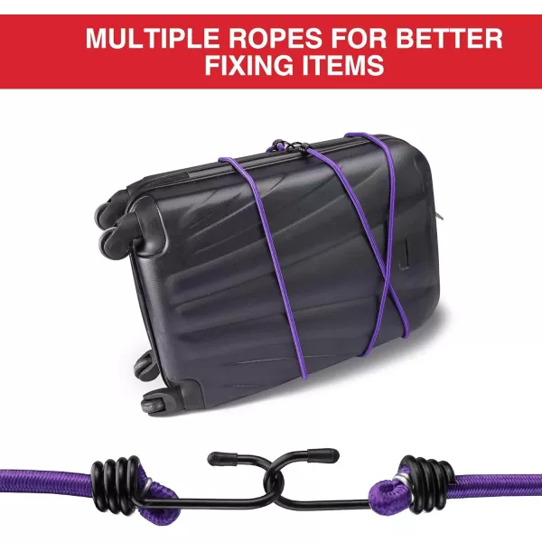 WORKPRO Bungee Cords Heavy Duty Outdoor  22 PCS in Storage Jar Includes 10 18 24 30 36 48 Bungie Cord Bundle Assortment with Metal HookWORKPRO Bungee Cords Heavy Duty Outdoor  22 PCS in Storage Jar Includes 10 18 24 30 36 48 Bungie Cord Bundle Assortment with Metal Hook