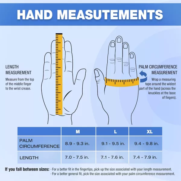 WORKPRO Safety Work Gloves Mechanic Working Gloves for Men Women Touch Screen Terry Fabric NonSlipBlue