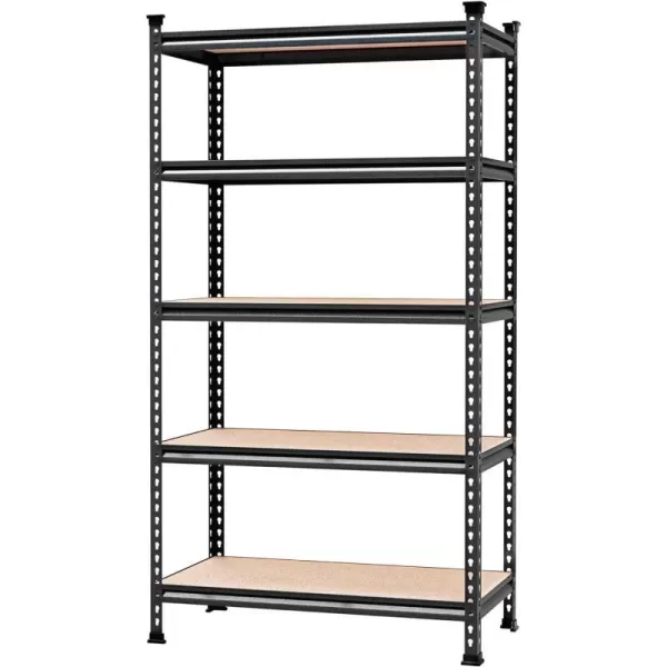 WORKPRO 3Tier Garage Shelving Unit Heavy Duty 5400 LBS Load Capacity Metal Storage Rack 50W x 18D x 47H Height Adjustable Industrial Shelving for Garage Warehouse Shop1 36u201DW x 18u201DD x 72u201DH