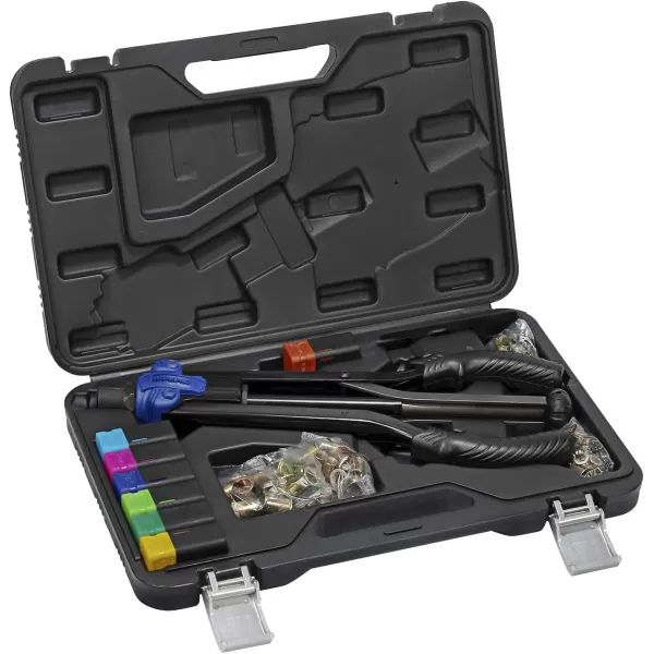 WORKPRO 15 Hand Rivet Nut Setter Kit  79Piece High Leverage Rivet Nut Tool with Metric amp SAE Mandrels and NutsWORKPRO 15 Hand Rivet Nut Setter Kit  79Piece High Leverage Rivet Nut Tool with Metric amp SAE Mandrels and Nuts