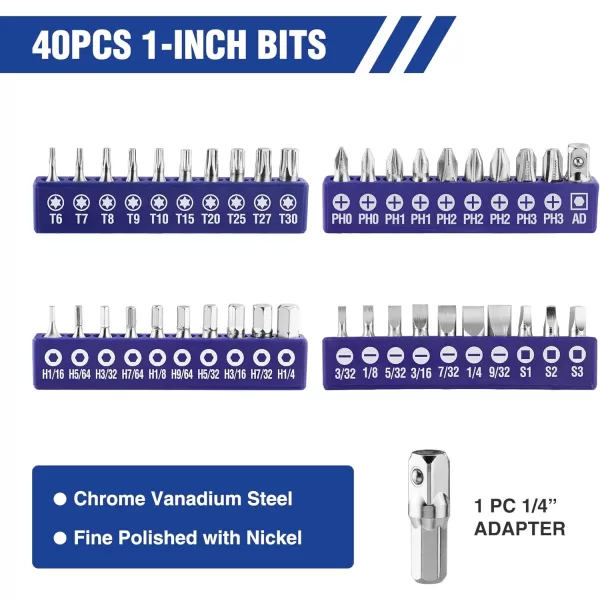 WORKPRO 61PC Magnetic Screwdriver Bits amp Nut Driver Set with Organizer Bag DIY Tools amp Equipment for Men Women Mechanic Herramientas Tool Bit Kit Home Improvement Gift Metric amp SAEWORKPRO 61PC Magnetic Screwdriver Bits amp Nut Driver Set with Organizer Bag DIY Tools amp Equipment for Men Women Mechanic Herramientas Tool Bit Kit Home Improvement Gift Metric amp SAE