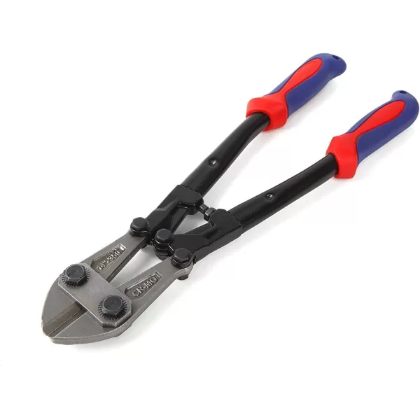WORKPRO Mini Bolt Cutter 8inch Spring Loaded Small Heavy Duty Wire Cable Cutter Snips Clippers with Soft AntiSlip Handle14 Inch Bolt Cutter  Padlock 1Pack