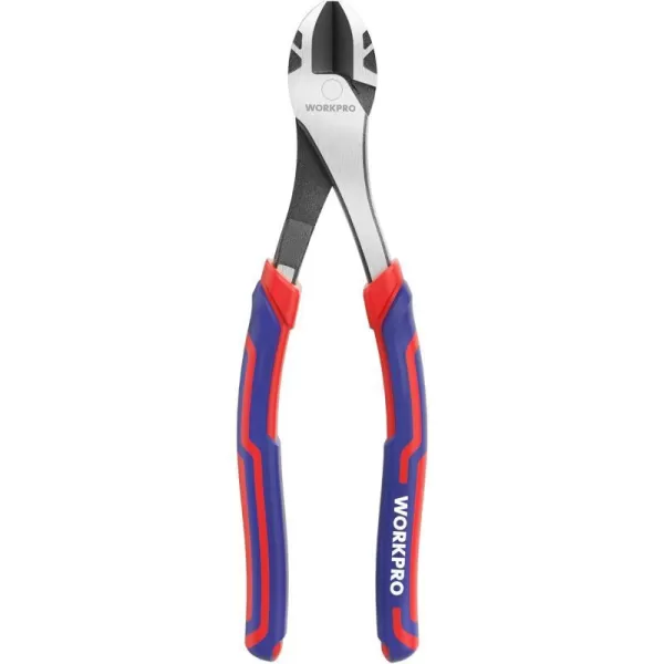 WORKPRO 8 Inch High Leverage Diagonal Pliers Wire Cutters Heavy Duty in CRV Steel Diagonal Cutters for Cutting WiresWORKPRO 8 Inch High Leverage Diagonal Pliers Wire Cutters Heavy Duty in CRV Steel Diagonal Cutters for Cutting Wires