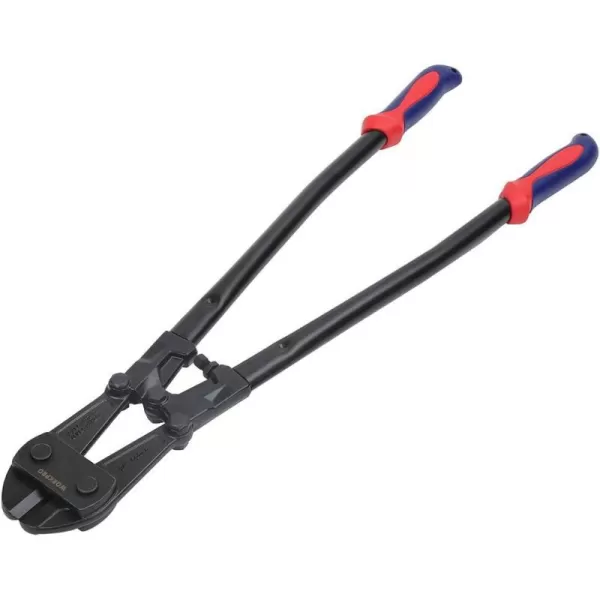 WORKPRO Bolt Cutter 24Inch Chrome Vanadium Steel Blade for Cutting Pad Locks Soft metalRivets and Chain BiMaterial Handle with Soft Rubber Grip W017015AWORKPRO Bolt Cutter 24Inch Chrome Vanadium Steel Blade for Cutting Pad Locks Soft metalRivets and Chain BiMaterial Handle with Soft Rubber Grip W017015A