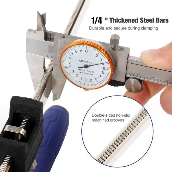 WORKPRO 6Inch amp 12Inch Steel Bar Clamps Set 4pack QuickRelease Clutch Style Bar Clamps with 212 Throat Adjustment Handle and 600 lbs Load Limit F Clamp for Woodworking Metalworking DIY6 inch amp 12 inch