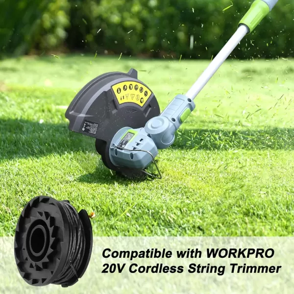 WORKPRO String Trimmer Replacement Line for 20V Cordless String TrimmerEdger 164 Feet 0065 Inch 3 PackWORKPRO String Trimmer Replacement Line for 20V Cordless String TrimmerEdger 164 Feet 0065 Inch 3 Pack