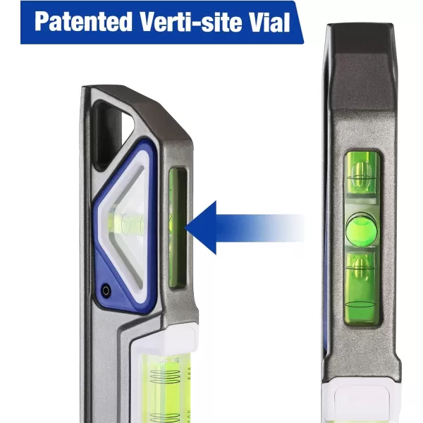 WORKPRO 10Inch Magnetic Torpedo Level Patented DoubleView Design DieCast Aluminum Alloy Construction 3 Bubble Vials for 09045 MeasurementsWORKPRO 10Inch Magnetic Torpedo Level Patented DoubleView Design DieCast Aluminum Alloy Construction 3 Bubble Vials for 09045 Measurements