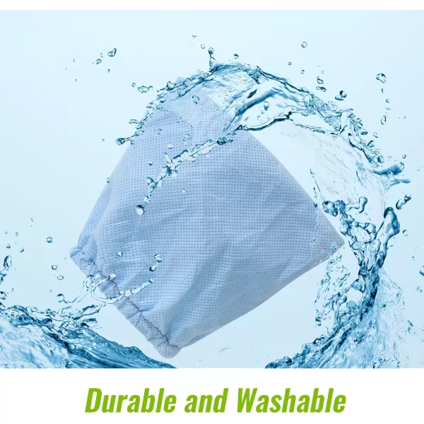 WORKPRO Cloth Filter Bag For W125080AE 25 Gallon Vacuum Cleaner  3 PackWORKPRO Cloth Filter Bag For W125080AE 25 Gallon Vacuum Cleaner  3 Pack