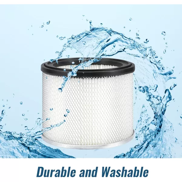 WORKPRO Replacement Cartridge Filter For WORKPRO W125081AE Ash Cleaner  Washable and ReusableWORKPRO Replacement Cartridge Filter For WORKPRO W125081AE Ash Cleaner  Washable and Reusable